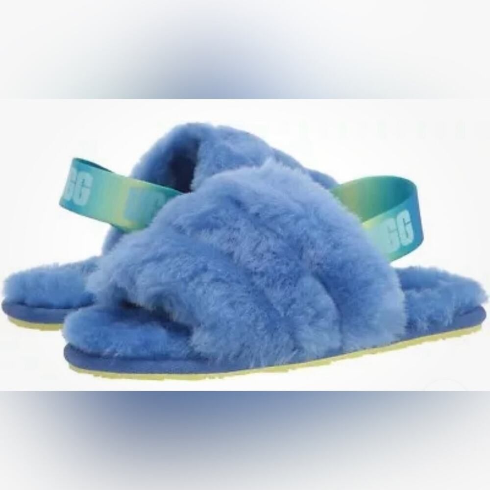 Ugg fluff yeah slide mystic blue